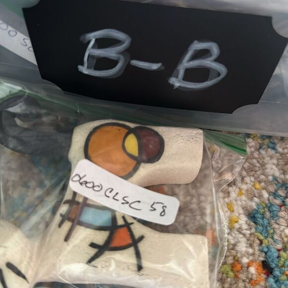 Catarina Lourenço Signed Cat Figurine Portuguese Studio Ceramic - Picture 5 of 5